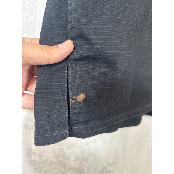 Carhartt Scrub Top 2X Black Rip Stop C16418 - Picture 3 of 11